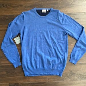 Blue Crew Neck Sweater